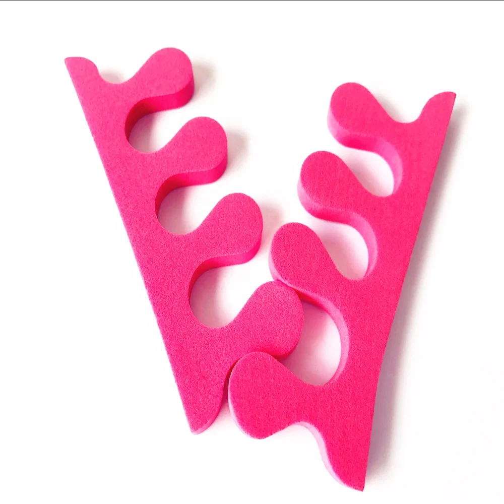 Одноразовые разделители пальцев ног из пены, разделитель пальцев ног для педикюра, маникюра, маникюра, педикюра, для ногтей