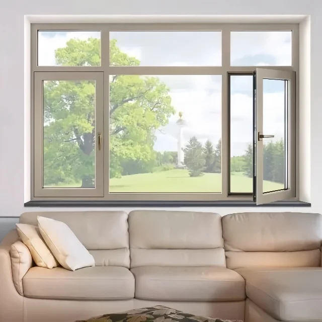 Hot New Modern Triple Glazed Floor to Ceiling Windows Large Soundproof Fold-Up Picture Glass Innovative Design