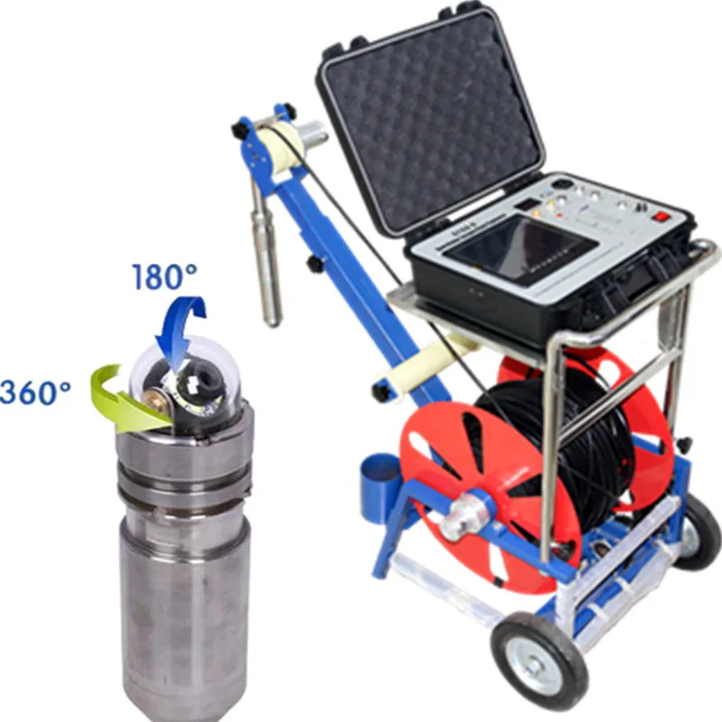 Underground Water Well Inspection Camera With Color Video Borehole Camera