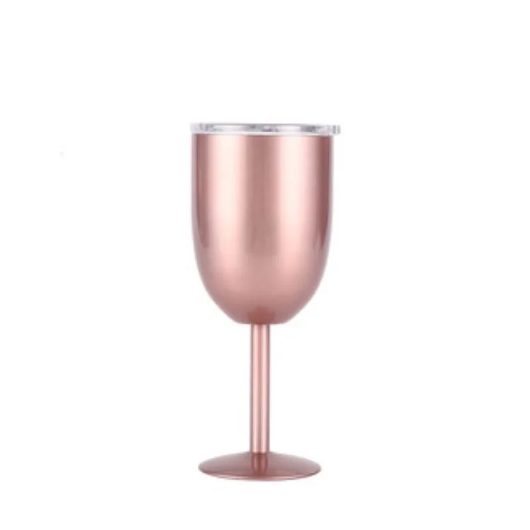 Easy Payments Metal Goblet Red Wine Cup Powder Coating Wine Glass Cup