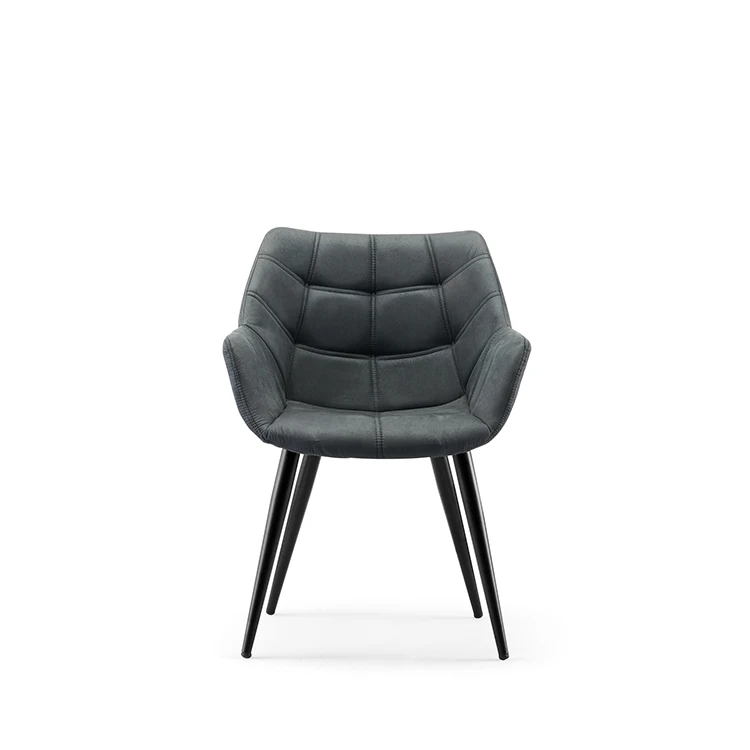  Customizable High Quality Metal Leg Pu Leather Home Cafe Leisure Dining