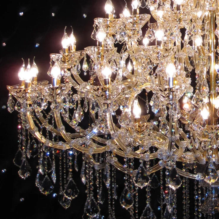 luxury big maria theresa chandelier asfour crystal lighting european candle crystal chandelier manufactures wholesale price