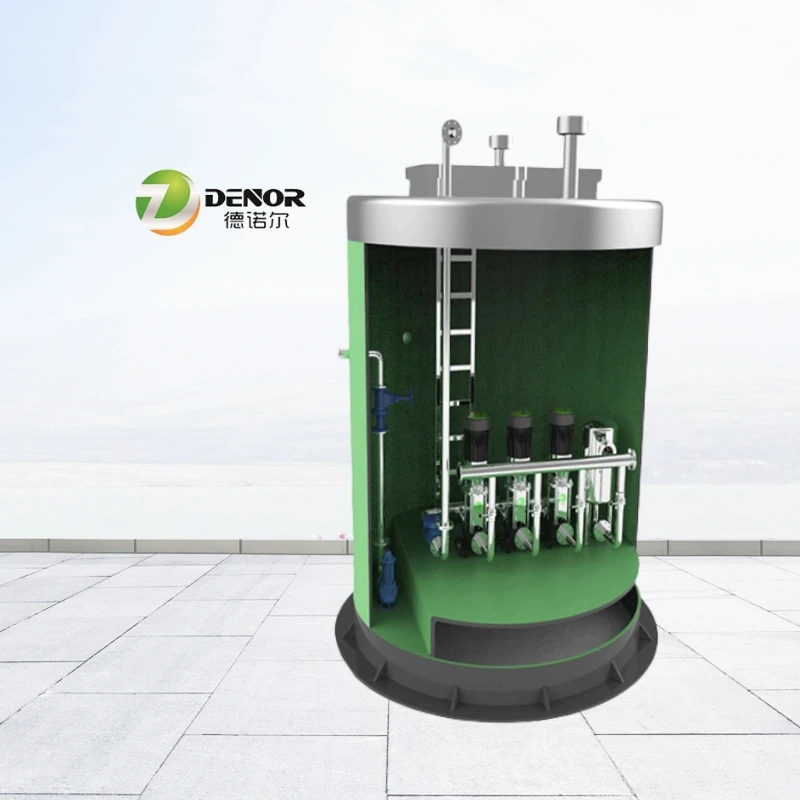 Integrated sewage lifting pump station plant assembly finished product shipment environmental protection and pollution-free