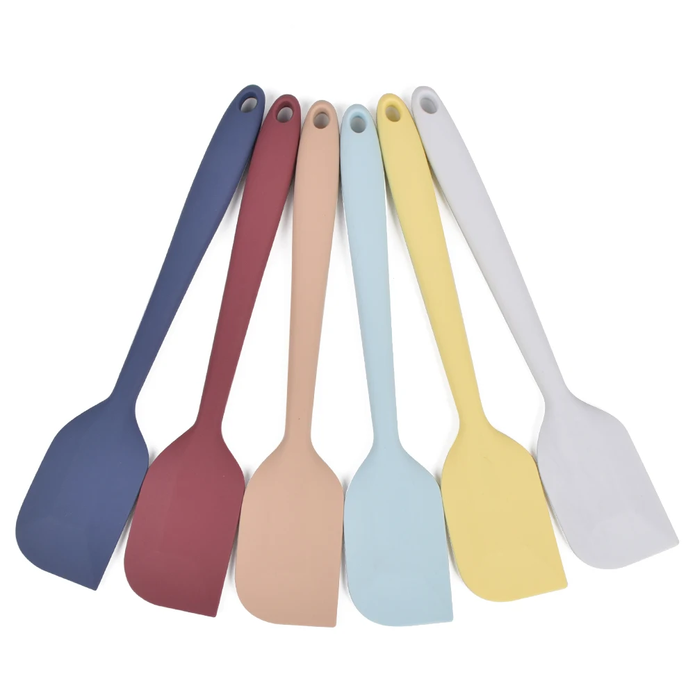 10.2 Inch Kitchen Accessories Cake Tools Heat Resisting Baking Utensils Silicone Scraper Pastry Spatula