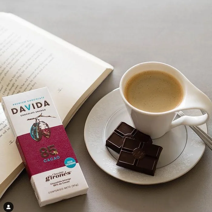 DAVIDA Wholesale Delicious Strong Dark Chocolate Bar 85% Cocoa Colombia Origin 100% Premium Colombian Chocolate