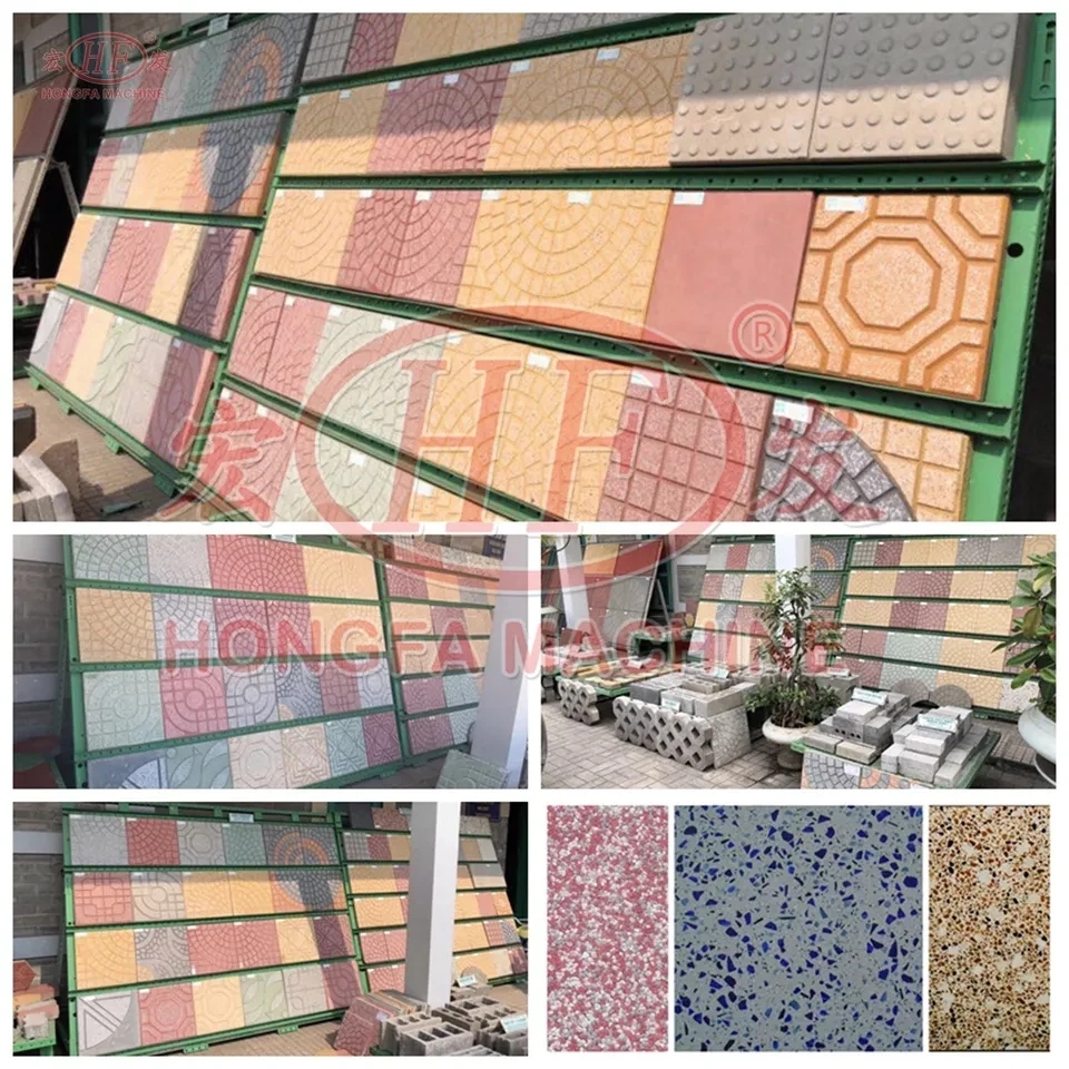 Terrazzo Tuff Tile Block Machine De Fabrication De Brique Maker Equipment Maquina Bloquera Ponedora For Casting Supplier Fabrica