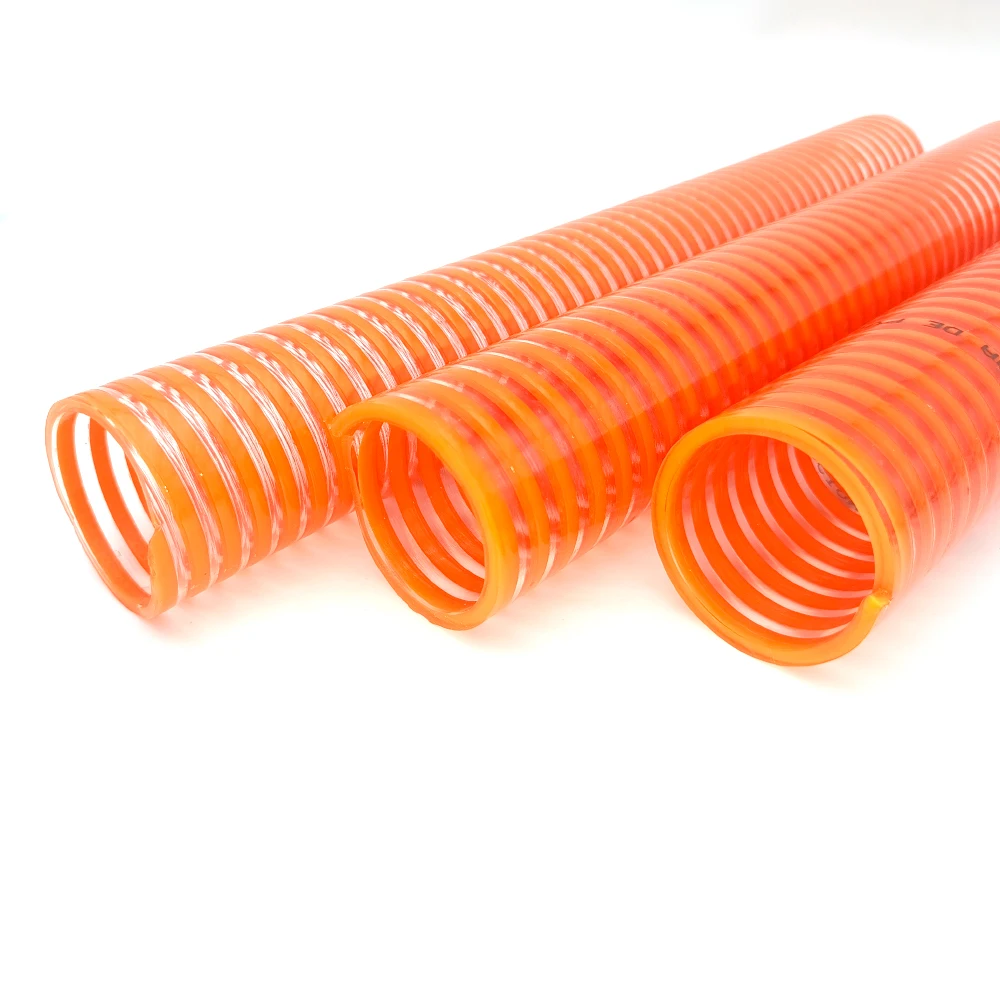 Flexible Spiral Helix Water Delivery PVC Suction Pipe Farm Irrigation Industrial PVC Water Sucion Hose