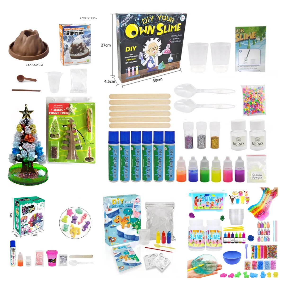 100+ different Stem Science Educational Toys Game Science Experiment Kit for Kids
