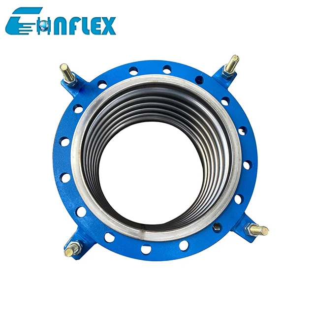 DN100 Metal Bellows Type ANSI,DIN, Carbon steel flange 6.0Mpa Steam Expansion Bellows