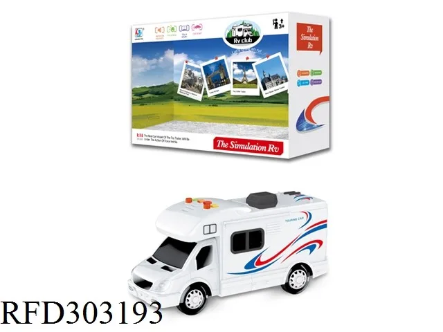 1:16 Scale Model Car Friction Car Toy Watering Cart Oil Tank Truck With Light And Music