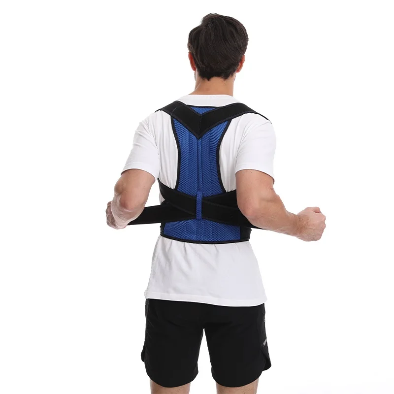 Best Selling Corrector De Back Shoulder Support Inner Cushion Adjustable Neoprene Upright Posture Correction Belt Posture Strap