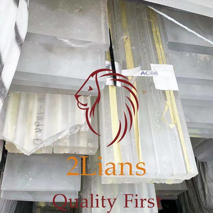 PMMA Natural Cast Type Board pmma waste scrap plastic recycle industries