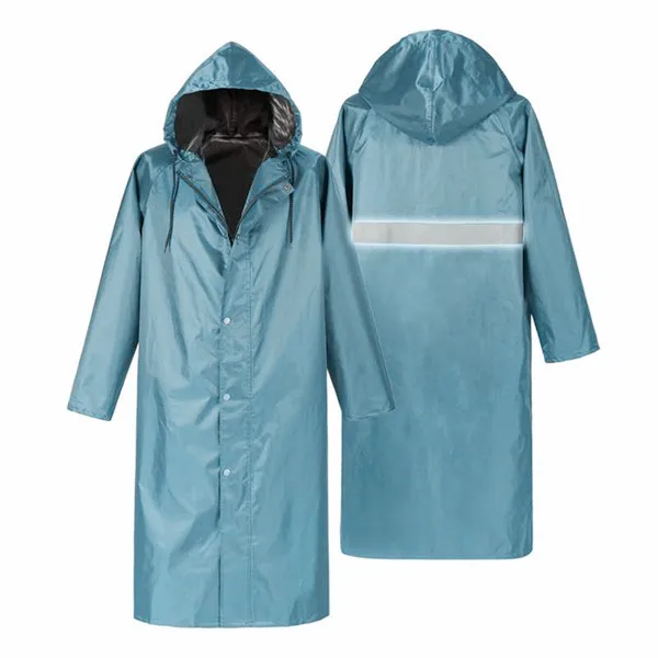 
Reflective Fashion Adults Custom Motorcycle Manufacturers Waterproof Rain Coat Raincoat for Men 