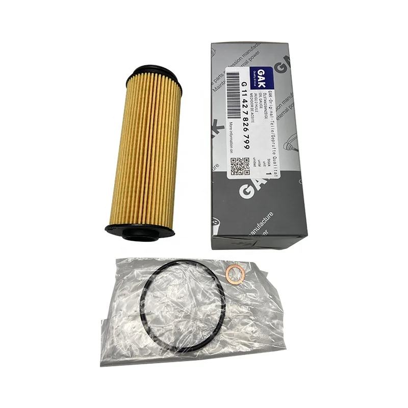 GAK Engine Oil Filter Fits For F20 F22 F30 F33 F32 F36 G30 G32 G12 G15 G16 G14 G05 G06 G07 G29 OEM 11427826799 11428583898