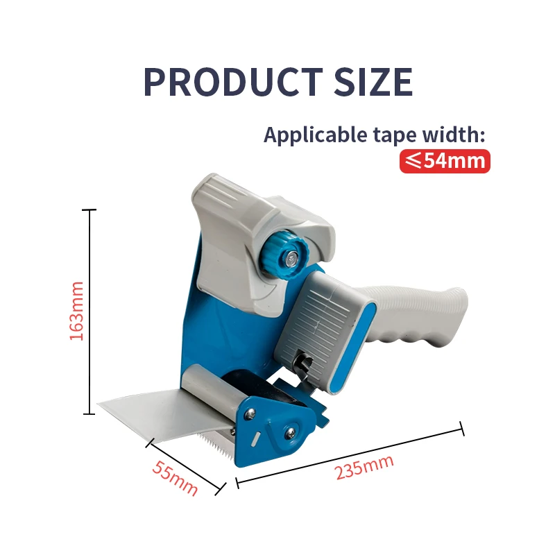 Best Selling Water Activated Cute Mini Kraft Masking Small Blue Packing Tape dispenser