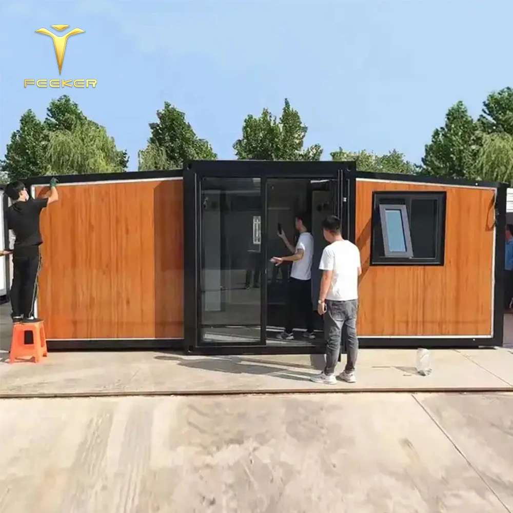 40ft Expandable Container House With Bathroom And Pool
