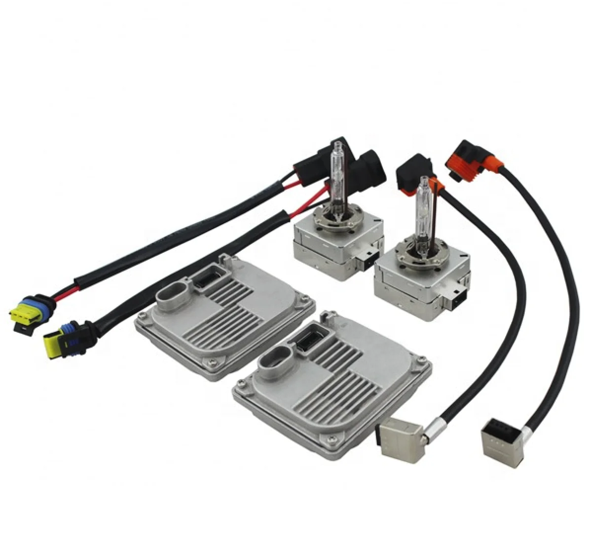 Ксеноновая автомобильная лампа 55 Вт HID D1S, D3S, D8S, 4300K, 5000K, 6000K, 8000K, ночные фары, сменный комплект автоматического балласта