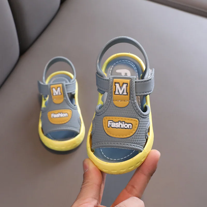 New high quality Summer School Children Soft Sole Leather Toddler Baby Shoes Baby Sandals