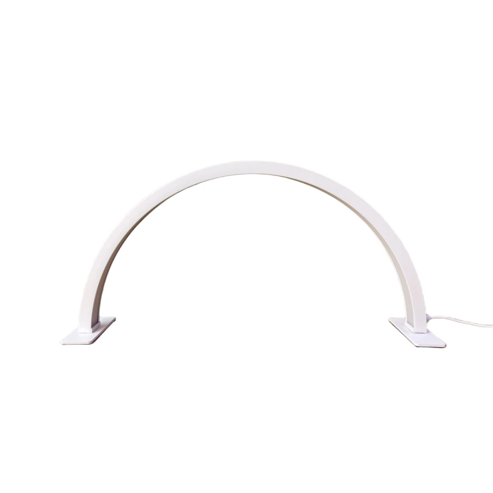 24 inch Arch Beauty Light Table Nail Lamp 30W LED Half Moon RIng Light for Nails Tattoo Salon