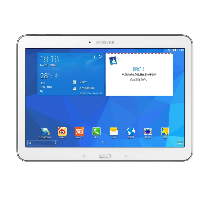 Оригинальный планшетный ПК с системой андроида SM-T530 Wi-Fi 10 1 дюймов оперативная память 5 ГБ + 16 Гб Tab