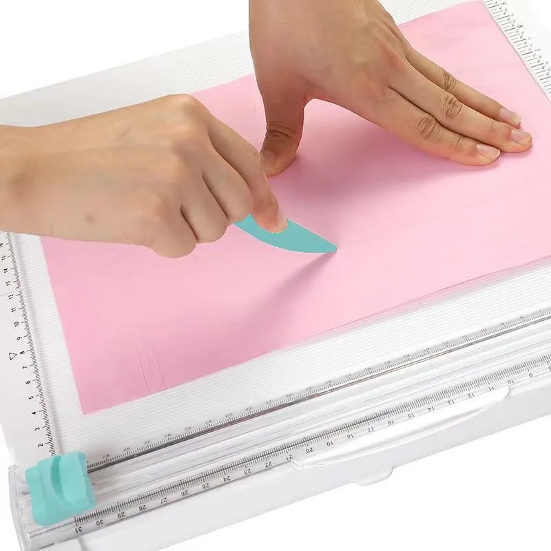 Easy to Use Paper Cutter A4 Size Paper Trimmer 12 inch Cut Length Guillotine Paper Cutting Tool Cutting Machine