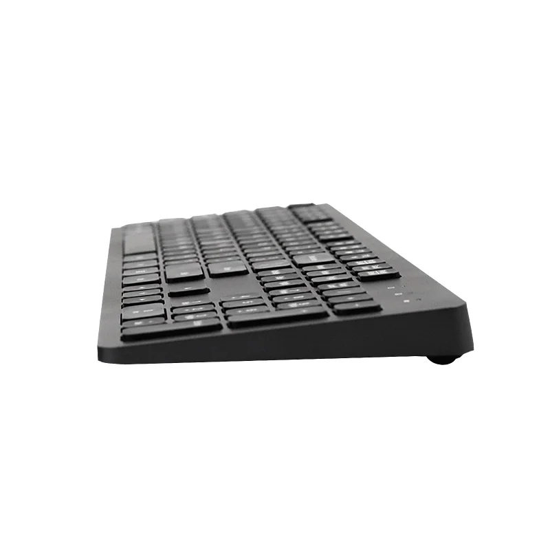 Новое поступление клавиатуры перезаряжаемая Bluetooth игровая алюминиевая тонкая Офисная Клавиатура для ноутбука шоколадная беспроводная