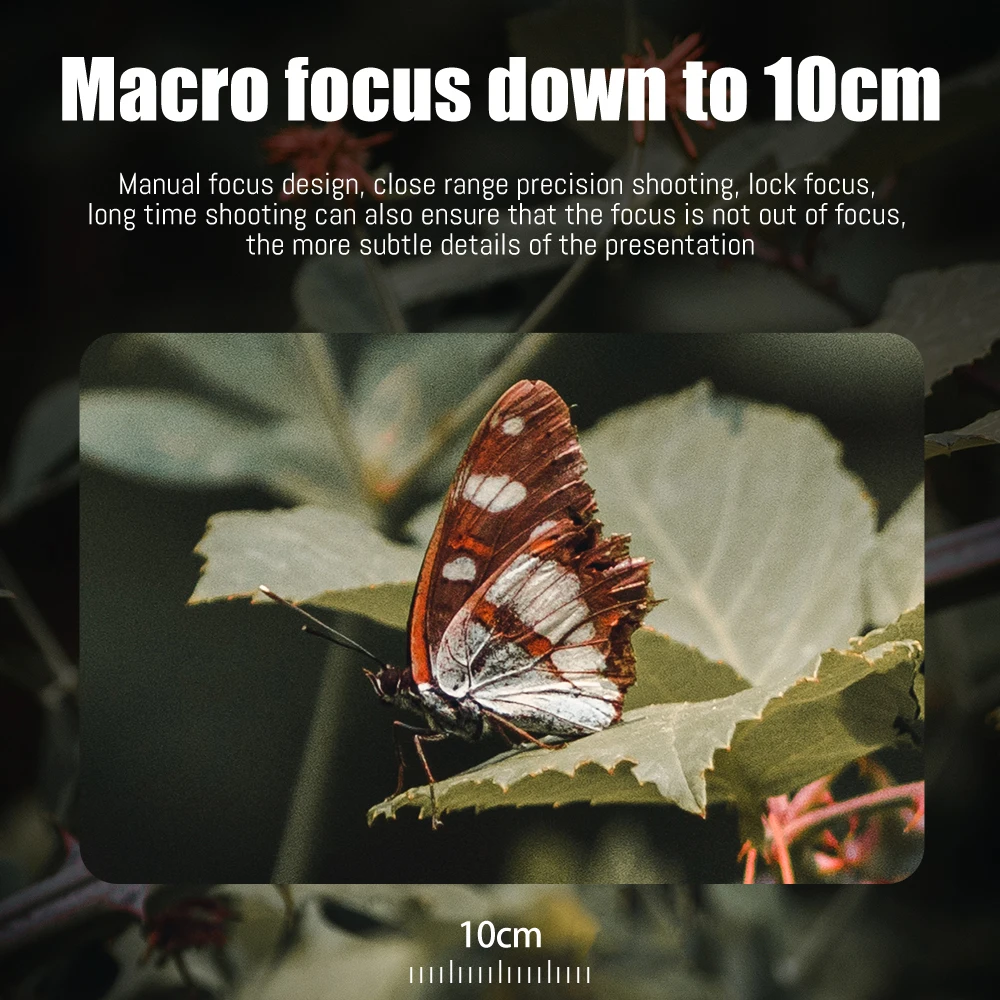 S3 Digital Zoom Marco Cameras with Remote Control for Plant Insert Observation record Device 2K Picture 1080p Video Resolution