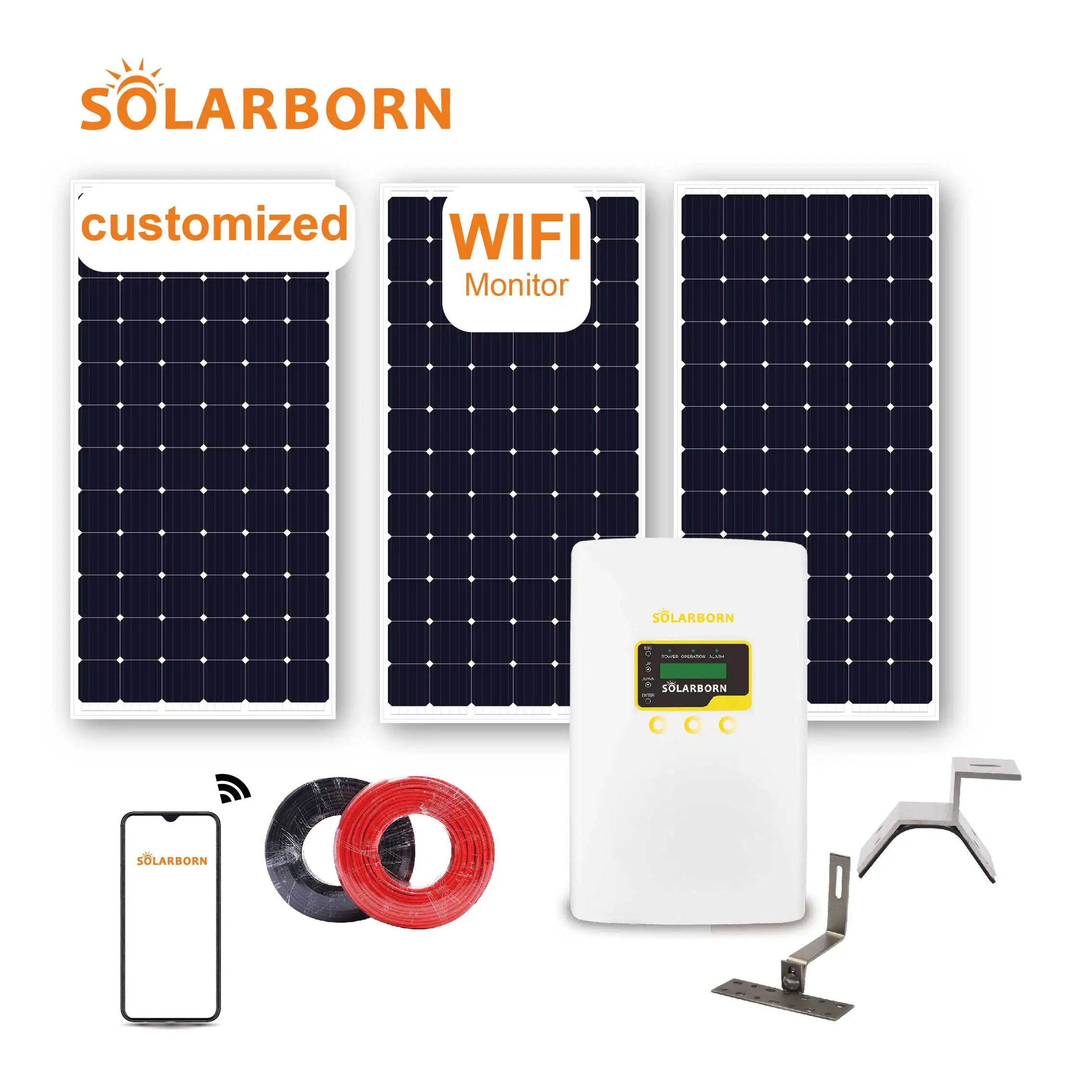 
500kw On-grid solar system 