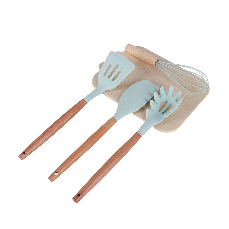 
wholesale kitchenware and cookware High Quality 12pcs set silicone kitchen tools kitchenware Kitchen Accessory baking tools 