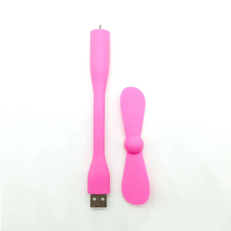 Cheap Price Hot USB Fan Flexible For Computer Mini USB Fan Bendable Cooling Fan For Power Bank Laptop Summer Gadget Creative USB
