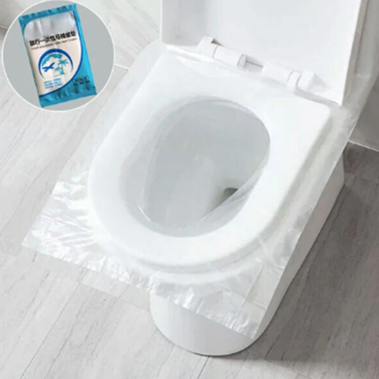 Easy Carry Disposable Plastic Toilet Seat Cover