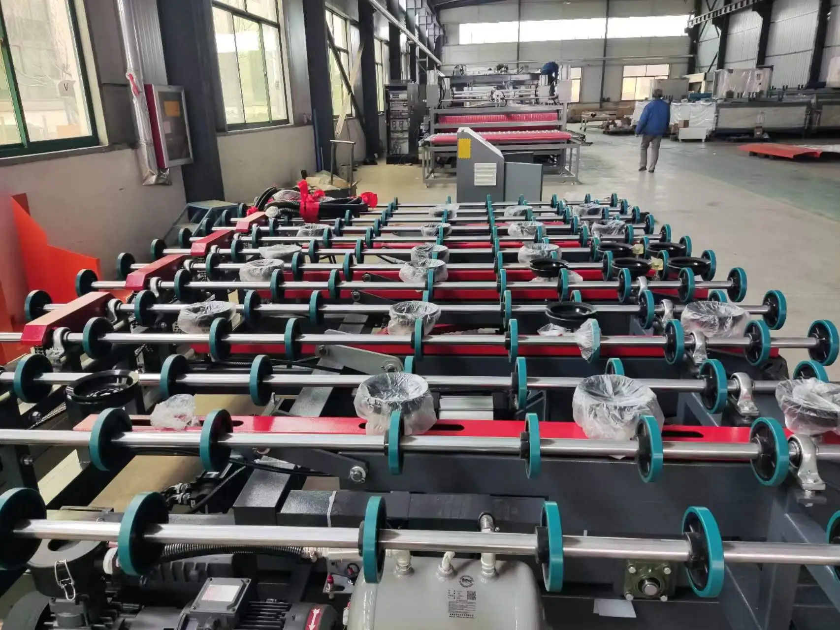 High Efficiency, Lower Noise and Communication Function Full Automatic Laminated Glass Production Line