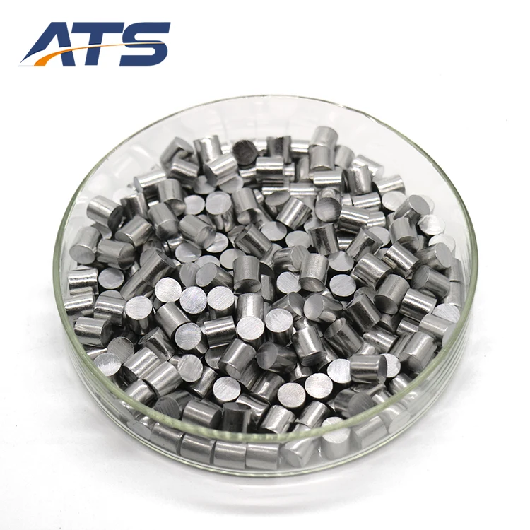 4N 99.99% Aluminum Al columnar particles raw metal material  wholesale price