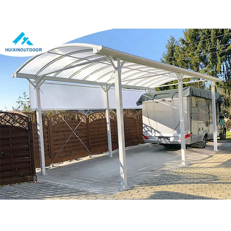 Bus Car Equipment Combo Cover Aluminum Port Canopy Polycarbonate Garage For Attached Carport Aluminum Carport Pole