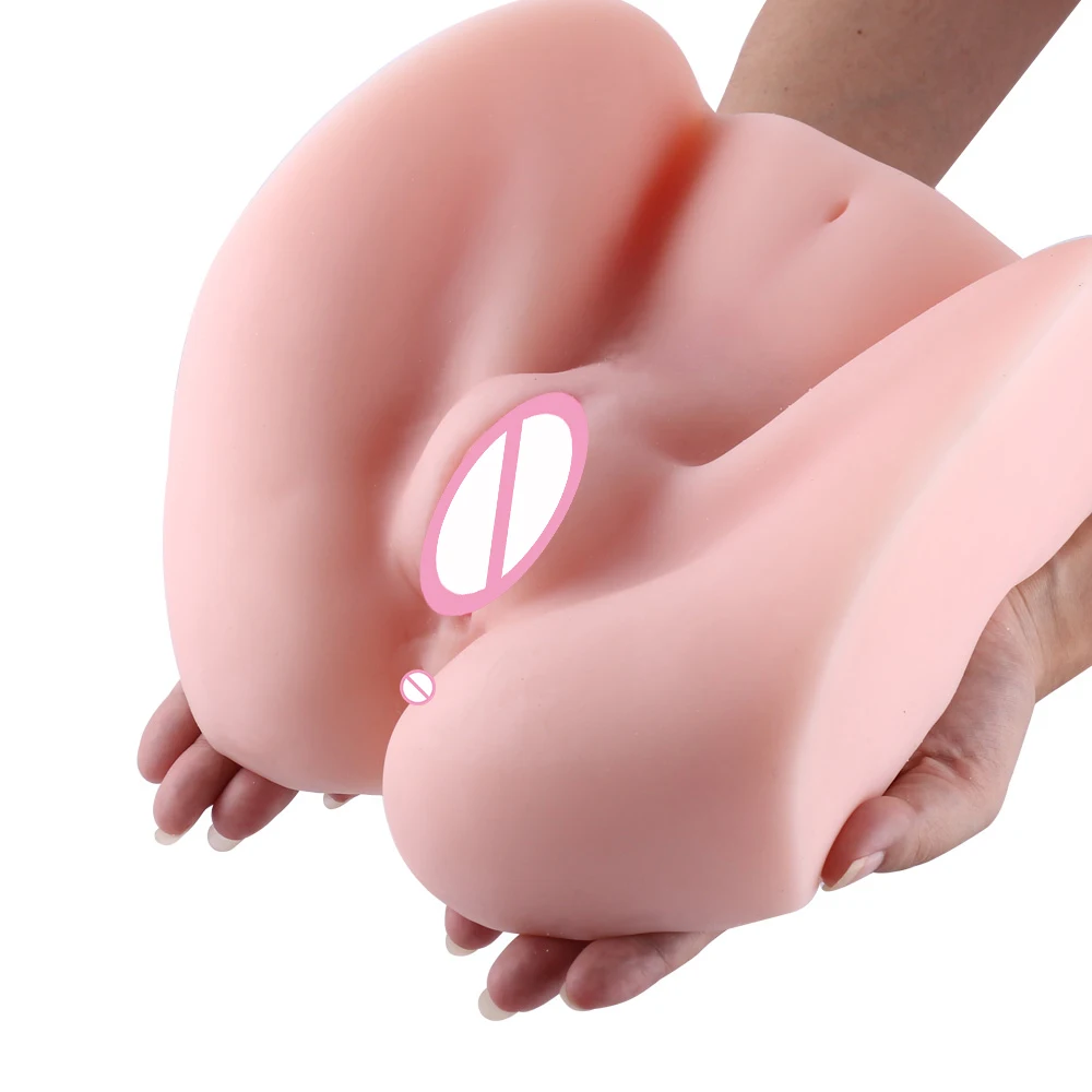 Drop Shipping 3D Realistic Vagina Anus Butt Male Masturbator Pussy Anal Ass Sex Doll For Men Masturbation