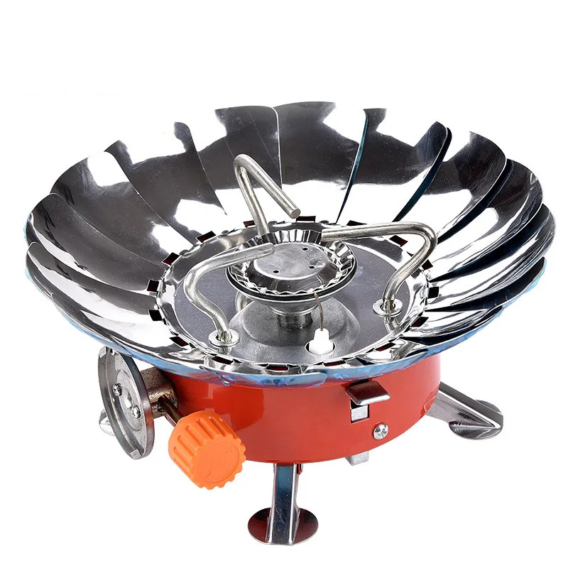 Convenient windproof gas cookers stoves for camping