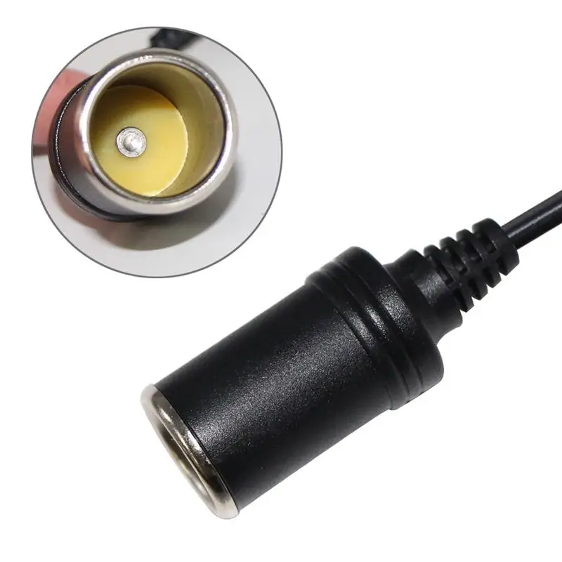 
Car Cigarette Lighter Socket Plug Female 2464 20awg Cables 5v To 12v Usb Am Converter Cable 