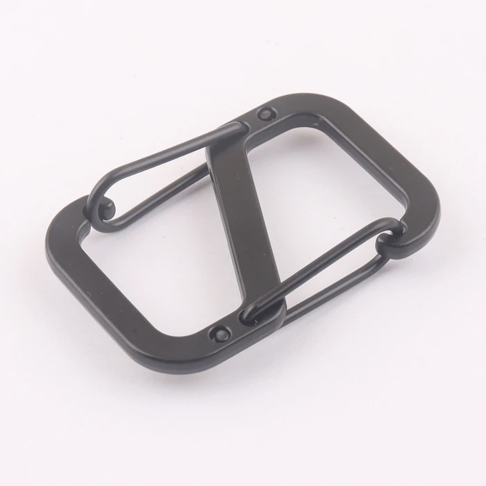 25 мм сплав металла S-образная двойная головка пружинный Крюк Пряжка для рюкзака багажа