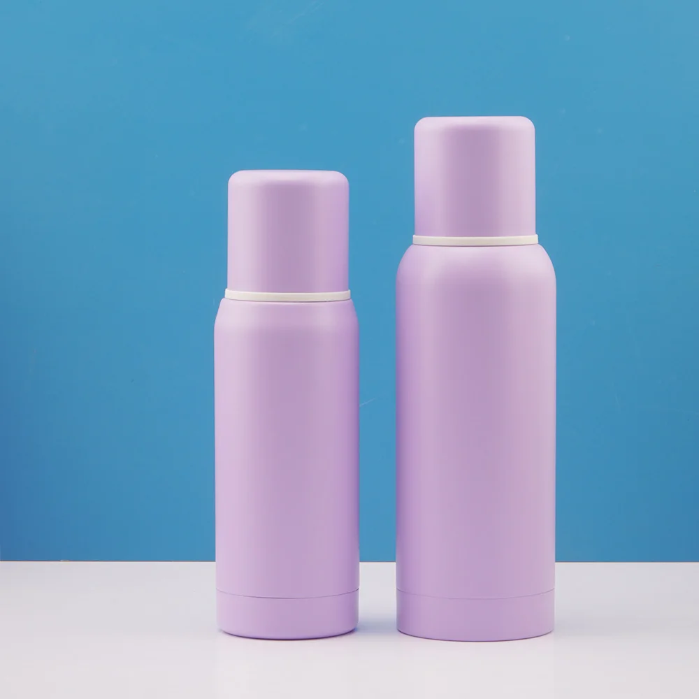 2024 New pink 500ml 750ML Yerba Mate thermos Argentina Insulated Yerba Mate Tea Bottle with 2lids