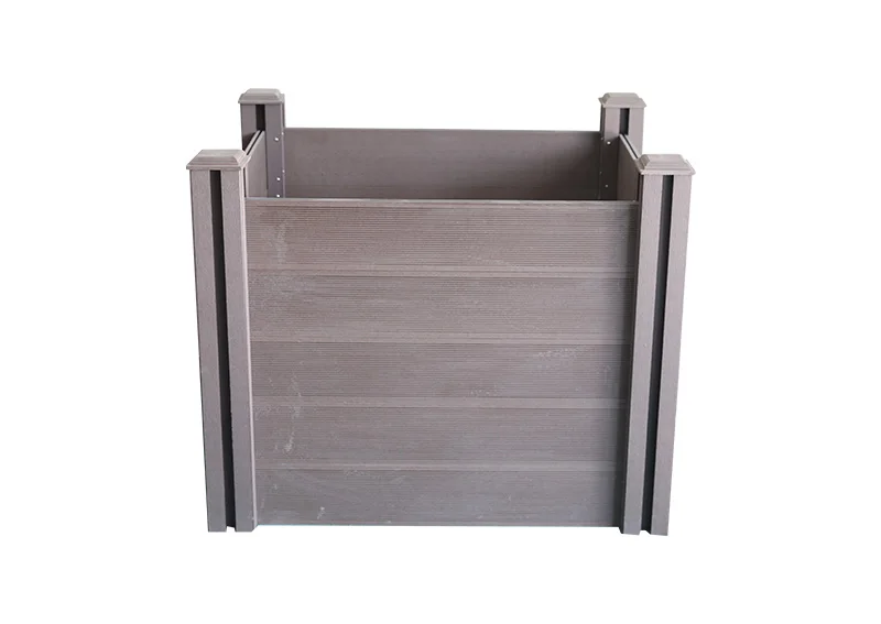 Natural Feeling Big Flower Pot Garden WPC Flower Planter Box