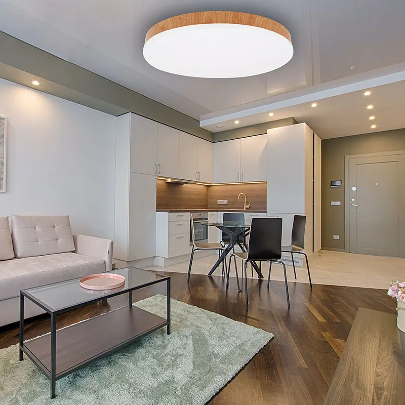 modern simple smart led ceiling light living room bathroom round ip54 led ceiling lamp for home and hotel