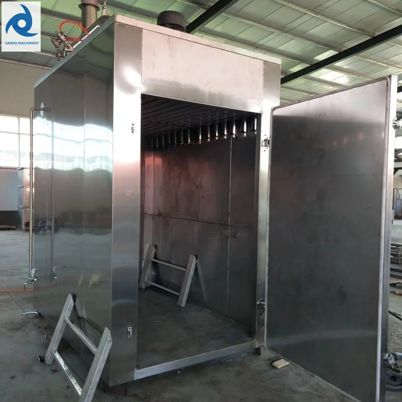 Stainless Steel Sausage Smokers Salmon Fish Smoking House Sausage Cooking Oven
