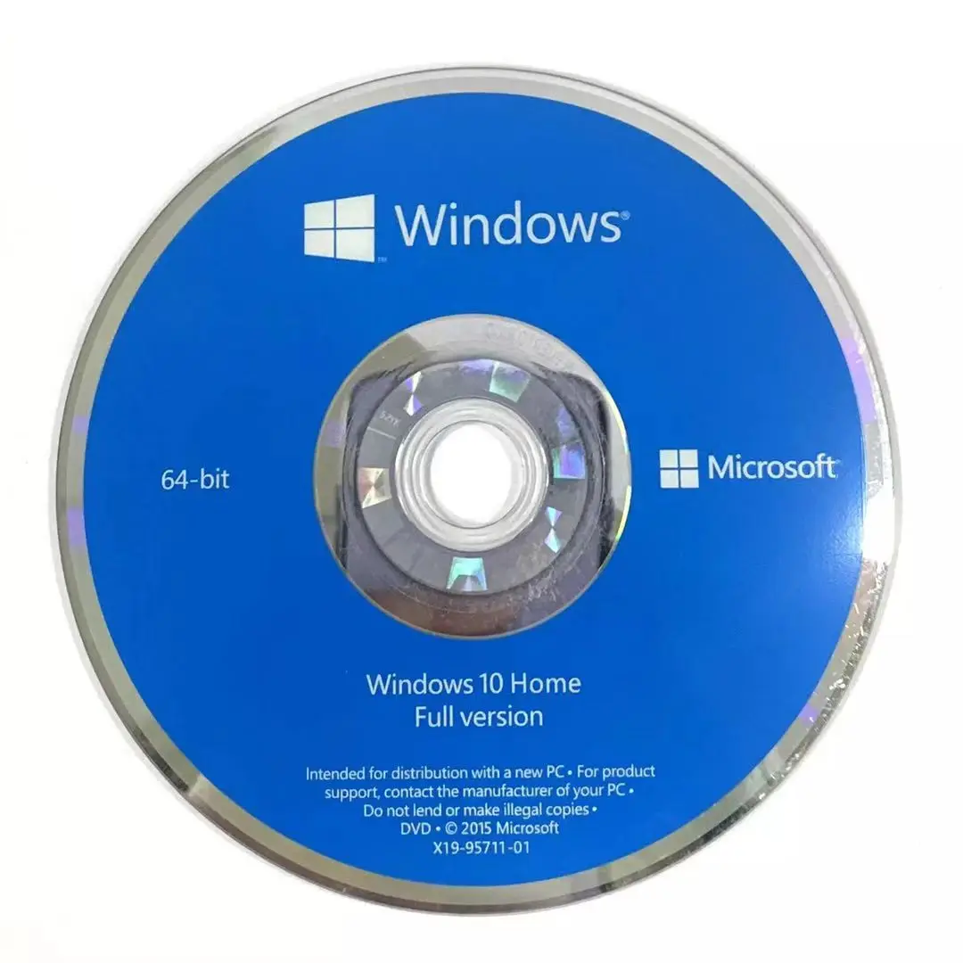 Ключ для Microsoft Windows 10 Home 32 бит/64 бит в коробке, розничная продажа, английский USB, многоязычный, Win 10 Home