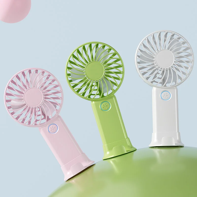 Vortex High-Speed Mini Portable Fan Silent Handheld Air Supply Fan Students Dormitory Use Durable Plastic Home RV Hotel Garage