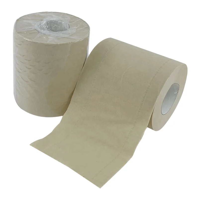 Bamboo Toilet Paper Wholesale Manufacturer Cheap Price Unbleached Bathroom Toilet Tissue Paper