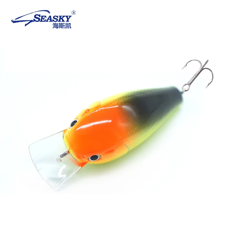 SEASKY 7cm 18g Crank Bait Topwater Diving Freshwater Bass Perch Trout Fishing Hard Lure