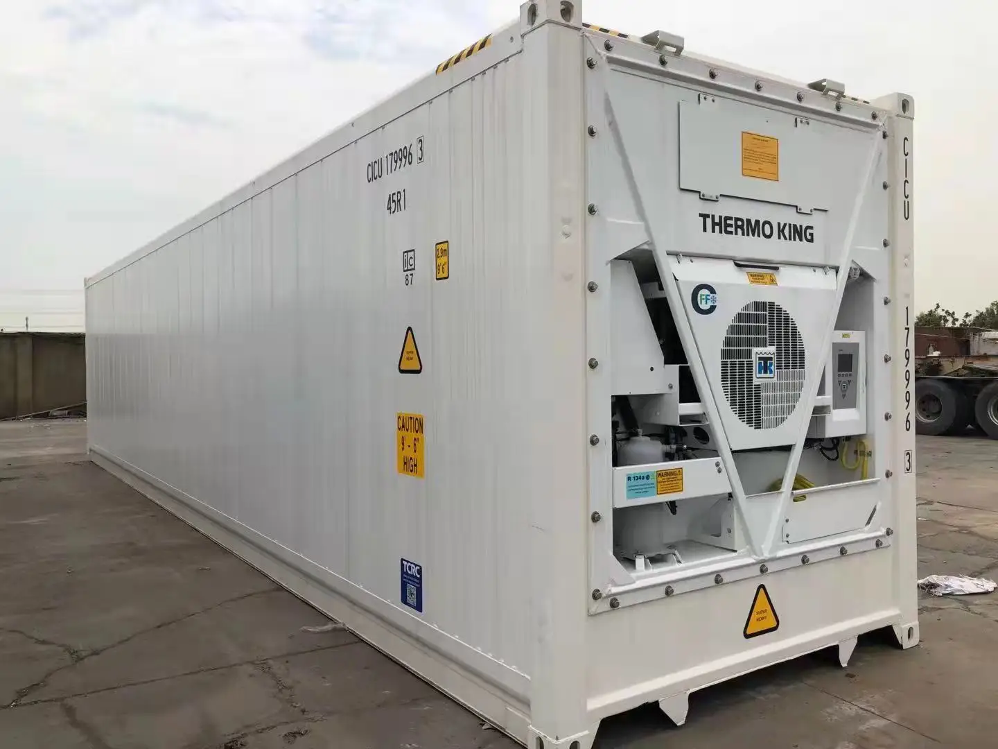 40 feet freezer container cold room for chicken meat