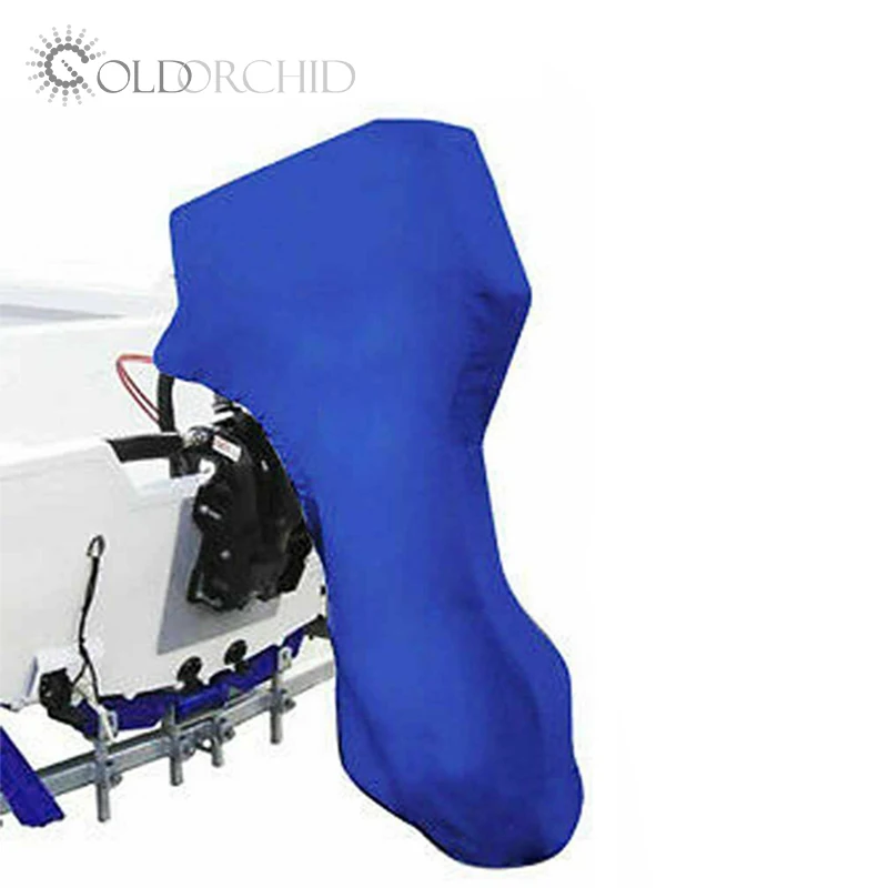 
Lightweight Outboard Boat Cover Custom Size Motor Engine Full Cover 