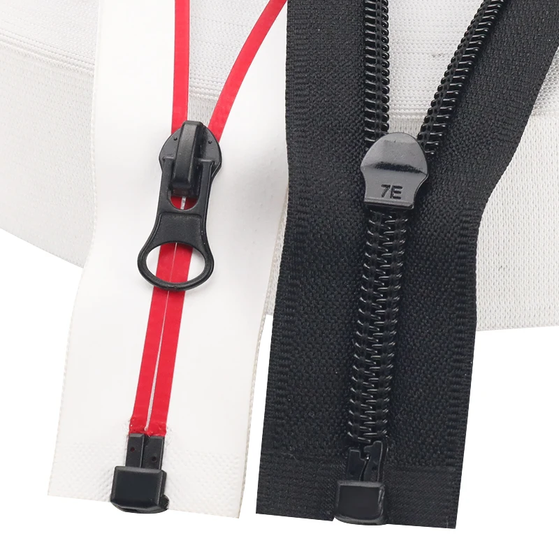 OCO Zipper manufacturer water-resistant drysuit zipper cremallera impermeable 5# waterproof zippers for raincoat outdoor