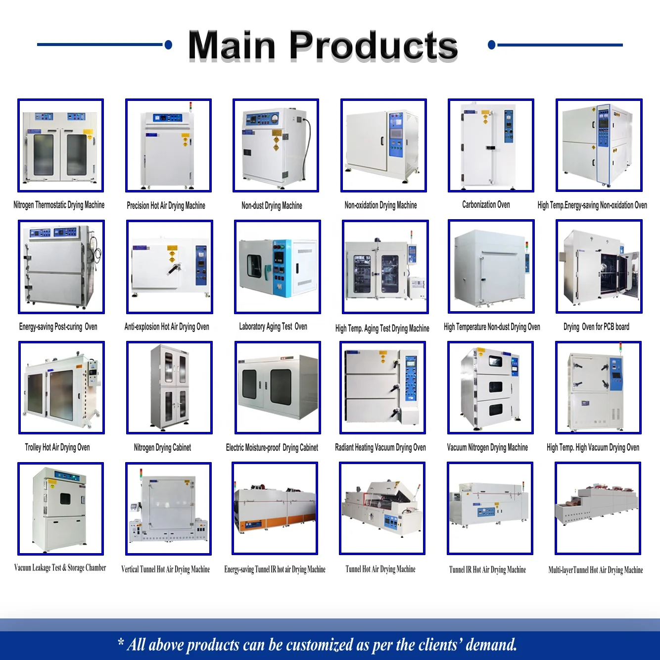 High Temperature Aging Test Laboratory Drying Machine Oven For  Polymer Materials and Rubber